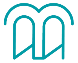 current logo of Maktabkhooneh company.